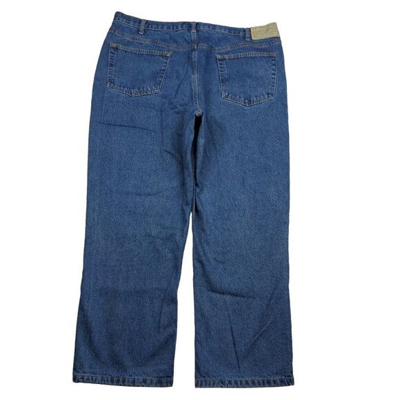 Redhead Men's Straight Leg Jeans Size 42 X 30 Flannel Lined Medium Wash - Picture 4 of 7